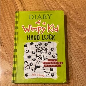 Diary of a wimpy kid “hard luck” book